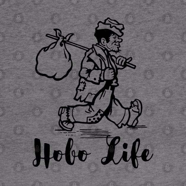 Hobo Life by Bailey Illustration